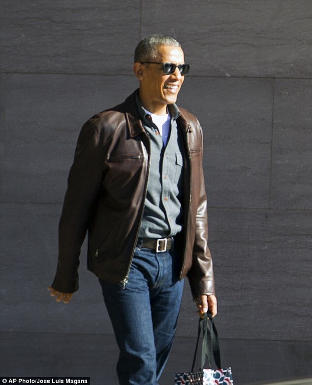 Obama appears in public amid growing wire tapping allegations