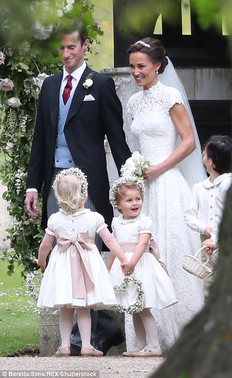 More photos from Pippa Middleton ‘s glamorous wedding to James Matthews