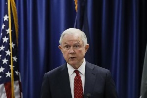 In bed with Trump, Jeff Sessions threatens to amp up fight against leaks
