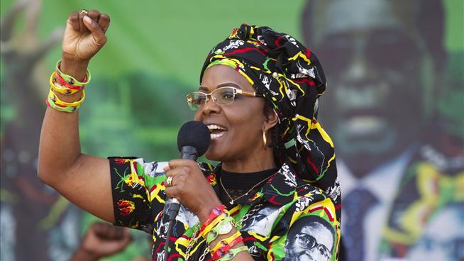 Zimbabwe’s First Lady Grace Mugabe  accused of serious assault: Police