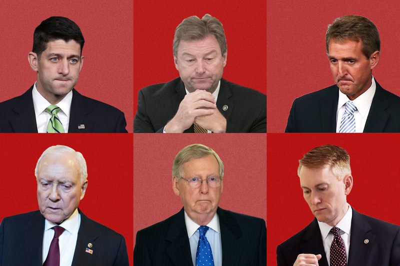 Here are the pansy Republicans protecting their jobs instead of the AMERICAN PEOPLE