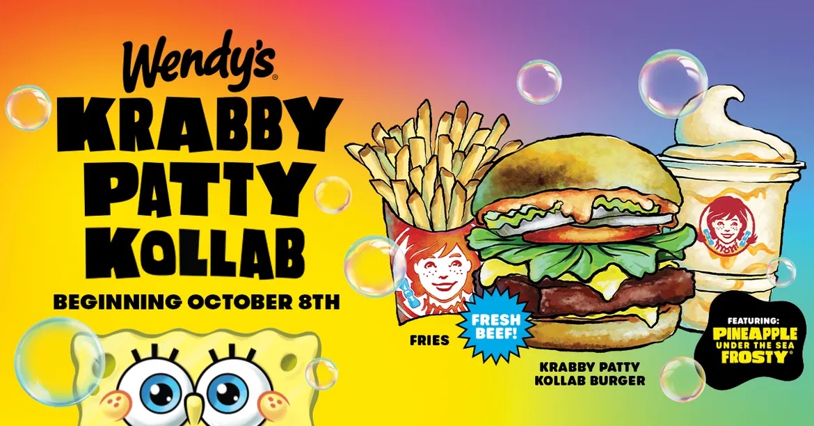 Wendy’s launching special meal to commemorate the 25th anniversary of SpongeBob